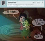 Aggie scared