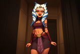 Star Wars_ The Clone Wars style, Lucasfilm Animation Style, coruscant apartment s-3580274764