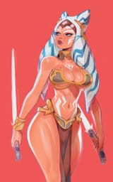 __ahsoka_tano_and_princess_leia_organa_solo_star_wars_and_2_more_drawn_by_eymbee