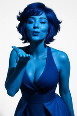 lapis lazuli blowing kiss 1