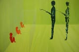 Kim Noble Podesta Art Babies in Cages