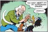 Don Rosa chiles give to Magica