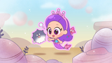 Chibi Purple about to do something smart