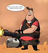 42411 - cosplay element_(colors) gravity_falls heavy mads soos_ramirez team_fortress_2