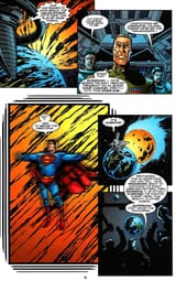 Superman stops Secret Wars