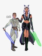 jedi_padawan_anakin_and_jedi_knight_ahsoka_by_imaxwebber_dey3ltl-375w-2x