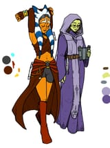 Morvali Ahsoka and Barriss