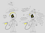 serial designation h (original character) drawn by mercurialmorose - ac5f396eab5296a70a14663f1d393f32