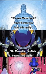 metal sonic vs dr Manhattan