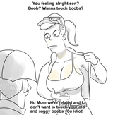 gavins mom offers boobs