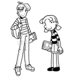 wimpy diaries &amp; Diary of a Dorky Kid - itzpris-art