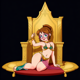 [[[Amazing quality]]], slave leia bikini, toe ring, tiny waist, thick thighs, th s-3686199201