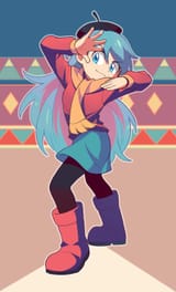 Hilda jojo pose