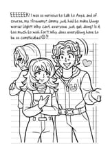 Anya looks cute in the Dork Diaries artstyle