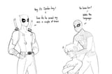 Bailey Briggs Spider Boy Deadpool Man