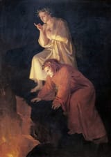Rafael_Flores_-_Dante_y_Virgilio_visitando_el_Infierno