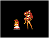 Sunny retro peach
