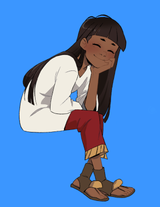 Xanastaku sitting