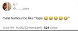 Men joke