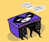 i&#039;m raven desk