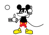 mickey paint
