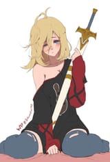 fem jaune