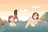 SPOILER_giant_Johanna_and_Erika_taking_a_bath censored