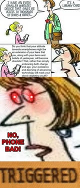 phone bad librarian