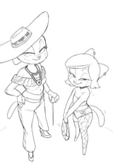 115492 - artist_dbaru caturday crossdressing gumball_watterson nicole_watterson the_amazing_world_of_gumball