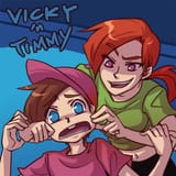 Fairy Odd Parents Vicky &amp; Timmy If they were an anime I&#039;d watch it again