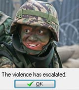 The violence has escalated