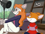 mouse kisses kid NICE