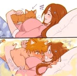 __inoue_orihime_and_kurosaki_ichigo_bleach_drawn_by_luvlyroseve__750ba62c7d35e1deec4ca69e0e3f3626