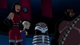 The Brotherhood of Evil The Brain Monsuier Mallah Madame Rouge General Immortus