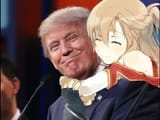 Trump anime girls