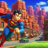 AI Not Anime Clark Kent 01