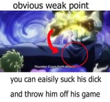 JoJo Thunder Cross Split Attack Weakness