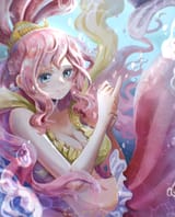 __shirahoshi_one_piece_drawn_by_wakitorisuki__94b3c4141b0899d1188a70459ab92096