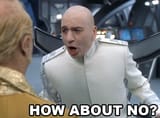 dr Evil says no