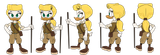 Goldie O&#039;Gilt model sheet