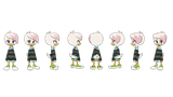 Lena model sheet