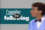 Consider The Following