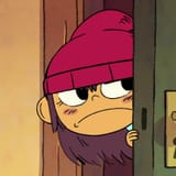 Lily peeks in