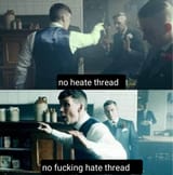 No hate