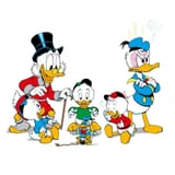 Donald Scrooge and HDL by Don Rosa