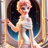 AI Coral Pixie Hair Elsa (6)