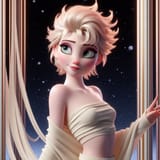 AI Coral Pixie Hair Elsa (43)