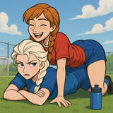 20250622_2003_Soccer Field Antics_simple_compose_01jyd1fgdweykrxee6094yrsny
