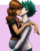 Kamala Midoriya Kiss
