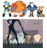 Street Sharks front row